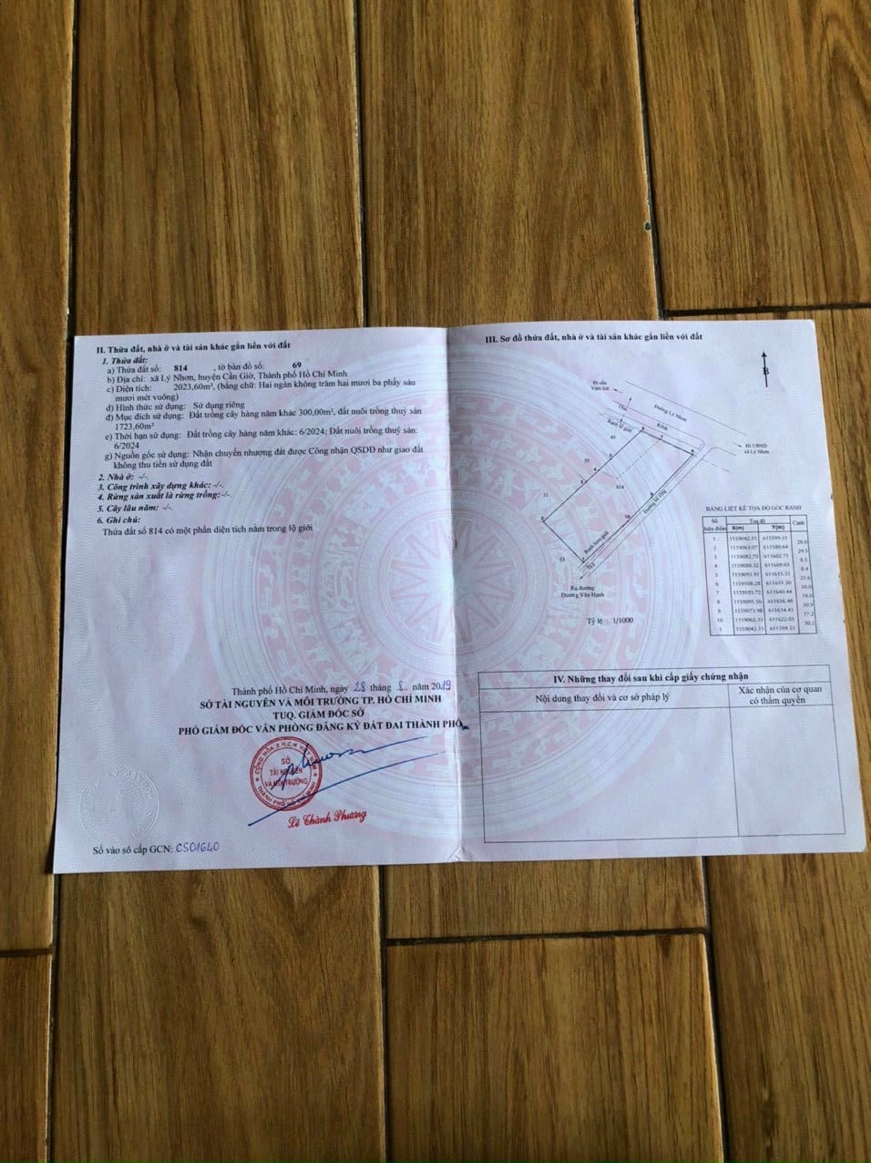 Bán đất lô góc đường Lý Nhơn và đường Đan