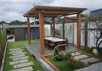 Bán nhà vườn đẹp- Mặt tiền đường Thạnh Thới- Cần Giờ